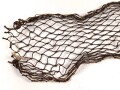 British WWII, brown Steel helmet net