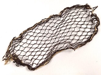 British WWII, brown Steel helmet net