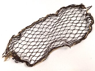 British WWII, brown Steel helmet net