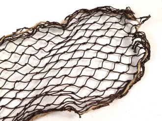 British WWII, brown Steel helmet net