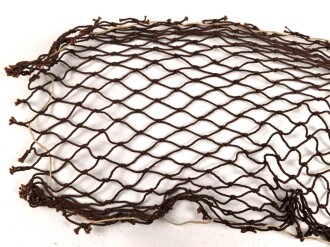 British WWII, brown Steel helmet net