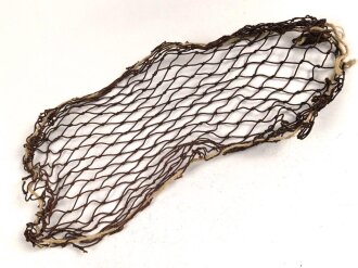 British WWII, brown Steel helmet net