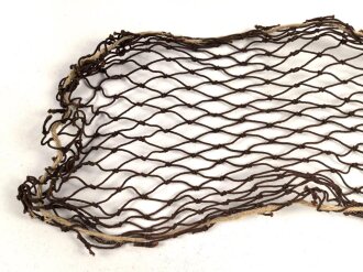 British WWII, brown Steel helmet net
