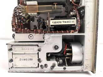 Luftwaffe Richtfunkgerät Elster SEG2T. Anfordererzeichen Ln 20000, Originallack, Funktion nicht geprüft