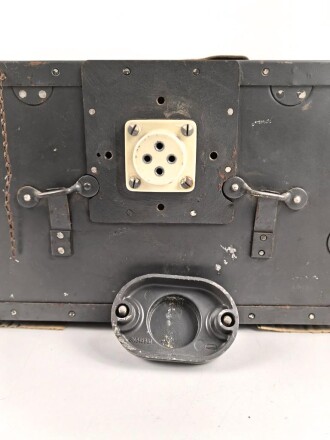 Luftwaffe Richtfunkgerät Elster SEG2T. Anfordererzeichen Ln 20000, Originallack, Funktion nicht geprüft