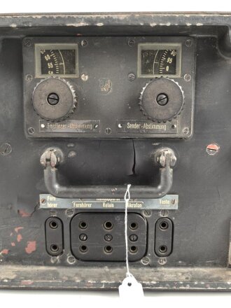 Luftwaffe Richtfunkgerät Elster SEG2T. Anfordererzeichen Ln 20000, Originallack, Funktion nicht geprüft