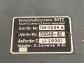 Luftwaffe, Batteriehalbtonister BHT2 , Ln 20001. Für Richtfunkgerät Elster SEG2T. Originallack, Funktion nicht geprüft