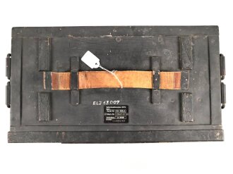 Luftwaffe, Batteriehalbtonister BHT2 , Ln 20001. Für Richtfunkgerät Elster SEG2T. Originallack, mit zugehörigem Gehäusedeckel,  Funktion nicht geprüft