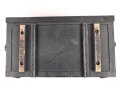 Luftwaffe, Batteriehalbtonister BHT2 , Ln 20001. Für Richtfunkgerät Elster SEG2T. Originallack, mit zugehörigem Gehäusedeckel,  Funktion nicht geprüft