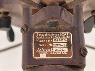 Luftwaffe Sägezahnantenne SZA2 , LN 20021 für Richtfunkgerät Elster SEG2T. Guter Zustand, Funktion nicht geprüft