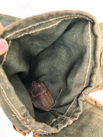 Luftwaffe, Transporthülle zum Stativ STA2 für Richtfunkgerät Elster SEG2T. Stärkere Gebrauchsspuren, ungereinigt