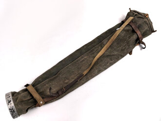 Luftwaffe, Transporthülle zum Stativ STA2 für Richtfunkgerät Elster SEG2T. Stärkere Gebrauchsspuren, ungereinigt