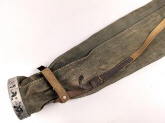 Luftwaffe, Transporthülle zum Stativ STA2 für Richtfunkgerät Elster SEG2T. Stärkere Gebrauchsspuren, ungereinigt
