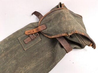 Luftwaffe, Transporthülle zum Stativ STA2 für Richtfunkgerät Elster SEG2T. Stärkere Gebrauchsspuren, ungereinigt