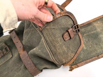 Luftwaffe, Transporthülle zum Stativ STA2 für Richtfunkgerät Elster SEG2T. Stärkere Gebrauchsspuren, ungereinigt