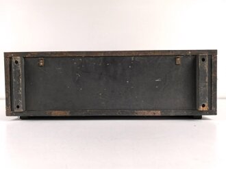 Luftwaffe, Zubehörtornister ZT2  für Richtfunkgerät Elster SEG2T. Originallack
