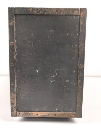 Luftwaffe, Zubehörtornister ZT2  für Richtfunkgerät Elster SEG2T. Originallack