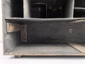 Luftwaffe, Zubehörtornister ZT2  für Richtfunkgerät Elster SEG2T. Originallack