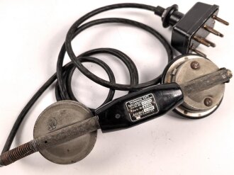 Luftwaffe, Handapparat HAP2, Ln 20004  für Richtfunkgerät Elster SEG2T. Guter Gesamtzustand, Funktion nicht geprüft