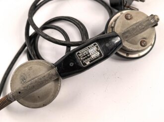 Luftwaffe, Handapparat HAP2, Ln 20004  für Richtfunkgerät Elster SEG2T. Guter Gesamtzustand, Funktion nicht geprüft