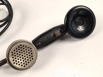 Luftwaffe, Handapparat HAP2, Ln 20004  für Richtfunkgerät Elster SEG2T. Guter Gesamtzustand, Funktion nicht geprüft