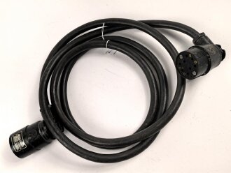 Luftwaffe, Batteriekabel 2 Meter Ln 20015-1  für Richtfunkgerät Elster SEG2T. Guter Gesamtzustand, Funktion nicht geprüft