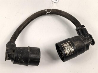 Luftwaffe, Batteriekabel  Ln 20015  für Richtfunkgerät Elster SEG2T. Guter Gesamtzustand, Funktion nicht geprüft