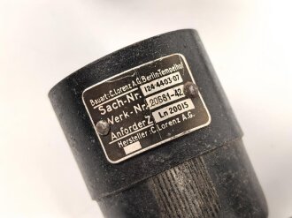 Luftwaffe, Batteriekabel  Ln 20015  für Richtfunkgerät Elster SEG2T. Guter Gesamtzustand, Funktion nicht geprüft