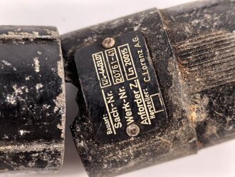 Luftwaffe, Batteriekabel  Ln 20015  für Richtfunkgerät Elster SEG2T. Eine Steckverbindung defekt,  Funktion nicht geprüft