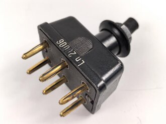 Luftwaffe, Stecker LN 20006  für Handapparat HAP2,  für Richtfunkgerät Elster SEG2T.