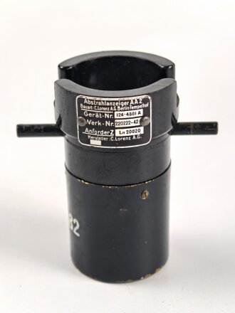 Luftwaffe, Abstrahlanzeiger AA2, Ln 20020  für Richtfunkgerät Elster SEG2T. Originallack, Funktion nicht geprüft