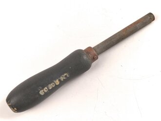 Luftwaffe, Abroller Ln 20009 für Verlängerungskabeltrommel  zum Richtfunkgerät Elster SEG2T. Originallack