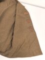 British WWII, leather Jerkin " camouflaged" Used, 1943 ? dated