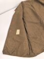 British WWII, leather Jerkin " camouflaged" Used, 1943 ? dated