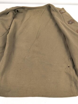 British WWII, leather Jerkin " camouflaged" Used