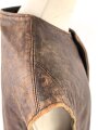 British WWII, leather Jerkin " camouflaged" Used