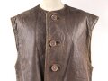 British WWII, leather Jerkin " camouflaged" Used