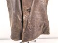British WWII, leather Jerkin " camouflaged" Used