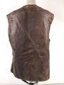 British WWII, leather Jerkin " camouflaged" Used