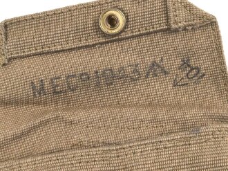 British pattern 37 webbing pistol holster dated 1943, unused