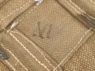 British pattern 37 webbing pistol holster dated 1942, unused