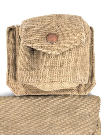 British pattern 37 webbing pistol holster with ammunition...