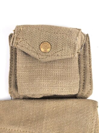 British pattern 37 webbing pistol holster with ammunition...