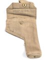 British pattern 37 webbing pistol holster with ammunition pouch, both dated 1942