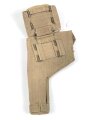 British pattern 37 webbing pistol holster with ammunition pouch, both dated 1942