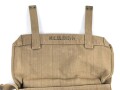 British WWI Haversack. Pattern 08 third issue. Dated 1918, unused
