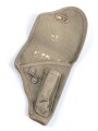 Pistolentasche aus Webleinen für Cal. 7,65. Britisch / Canadischer Stil, sicherlich nach 1945 gefertigt