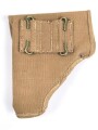 Pistolentasche aus Webleinen für Cal. 7,65. Britisch / Canadischer Stil, sicherlich nach 1945 gefertigt