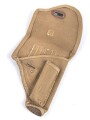Pistolentasche aus Webleinen für Cal. 7,65. Britisch / Canadischer Stil, sicherlich nach 1945 gefertigt