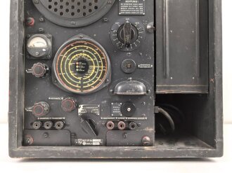 Wehrmacht Rundfunkempfänger WK1/P, Originallack, datiert 1942, Funktion nicht geprüft